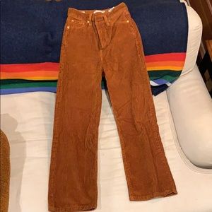 Levi’s ribbed wide leg cords size 26